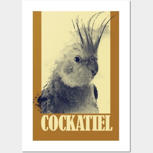 Cockatiel Parrot Lover Posters and Art